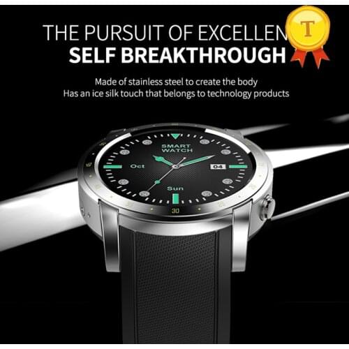 Real time Heart Rate Monitor Smart Watch Man Wristwatch GPS outdoor Sports Fitness Tracker Bluetooth watch SIM Card for Android