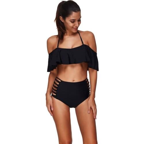 Yovolila Swimwear With Ruffles