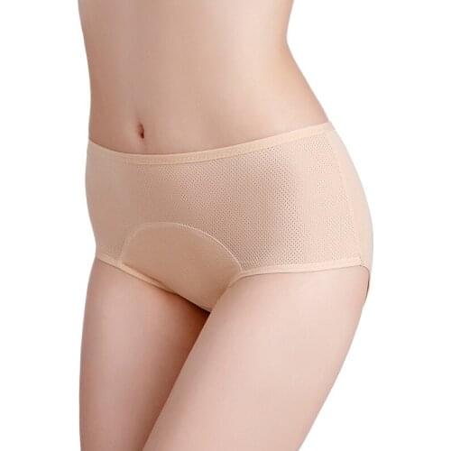 Women Cotton Menstrual Period Panties Leak Proof Feminine Hygiene Period Panties Physiological Pants 50