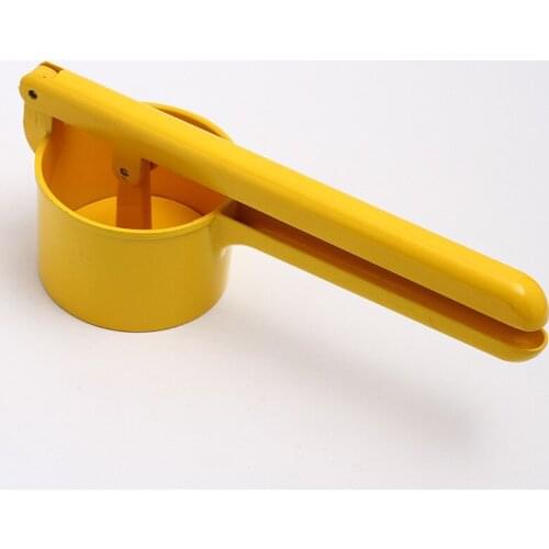 1PC Potato Mashers Ricers Kitchen Tools Aluminum Alloy Pressure Mud Puree Vegetable Fruit Press Maker Garlic Press LF 263