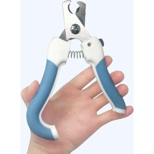 1 Pcs Cute Sharp Professional Pet Nail Clipper Cutter With Lock Grooming Scissors Stainless Steel For Small And Middle Dog Cat