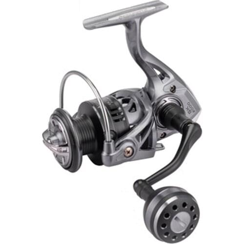 5.2:1 High-strength nylon fishing spool and brackish aluminum alloy spool