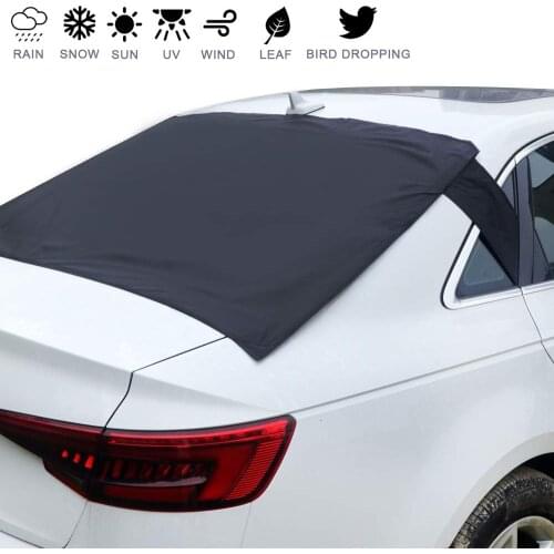 Car Magnet Rear Windshield Cover Snow Prevent Snow Ice Sun Shade Dust Frost Freezing Car Windshield Cover Protector New