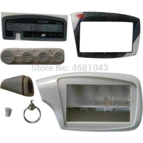 12PCS/lot M5 Keychain Body Case Trinket For 2 way car alarm LCD Remote Control Scher-khan Magicar 5 6 902/903F Scher khan MR300