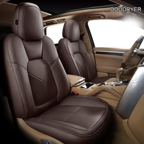 DOODRYER Custom Leather car seat cover For smart smart forfour smart fortwo WEY VV7 VV5 P8 VV6 Automobiles Seat Covers car s