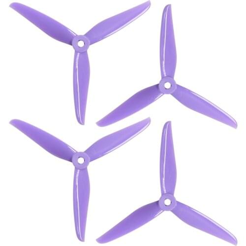 Dalprop NEW 4Pairs T5146.5 5inch Cyclone Propeller Racing 3-Paddle for RC FPV Racing Drone Aircraft Frame Kit Spare Parts