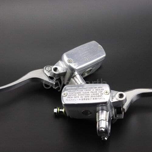 2pcs Motorcycle 7/8'' 22mm Hydraulic Clutch Brake Master Cylinder For Honda CB400 CB750 CB1000 CB1300 FJS 400 600 Yamaha Suzuki