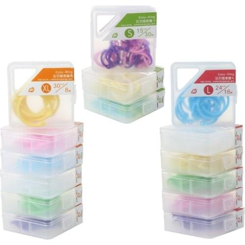 Creative Plastic Multifunction Circle DIY Album Loose Leaf Book Binder Hoop Ring P82A