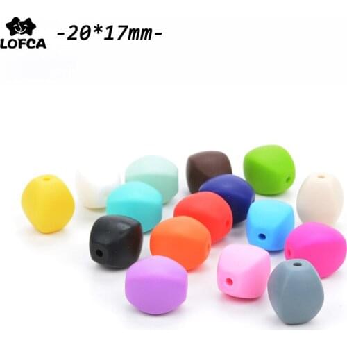 Fashion Jewelry 50pcs/lot Olive Loose Silicone Beads Necklace Silicone Teething Toy For Baby Silicone Beads Teething Necklace