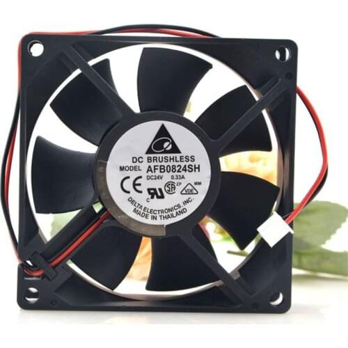 New original AFB0824SH/VH/HH/L/M/H EFB0824SH/EH 8025 24V electric welding machine inverter cooling fan