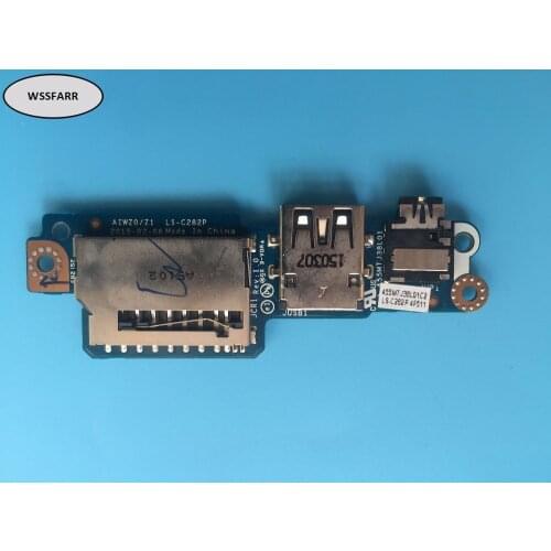 Genuine Original for Lenovo 500-15ACZ V3000 V4000 usb audio board sd card reader board AIWZ0/Z1 LS-C282P