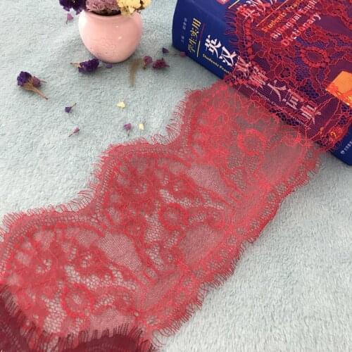 CX1006, a 3 m long and 15.5 cm wide stretch lace, pajamas skirt, cuffs good partner