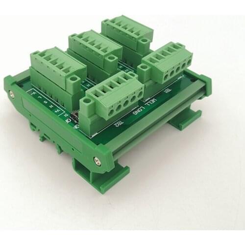 PLC industrial bus network breakout board, PLC supporting IO terminal block,WL-TB-103