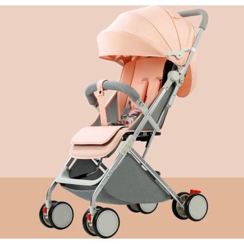 Portable Baby Doll Travel Pocket Pram 170 Degree Ultra Light Umbrella Folding Simple Stroller Baby Stroller Lightweight