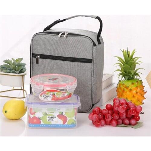 Meal Delivery Package Oxford Cloth Rice Bag Portable Tote Bag Aluminum Foil Cotton Insulation Lunch Bag Lunch Box Tote Food Bags