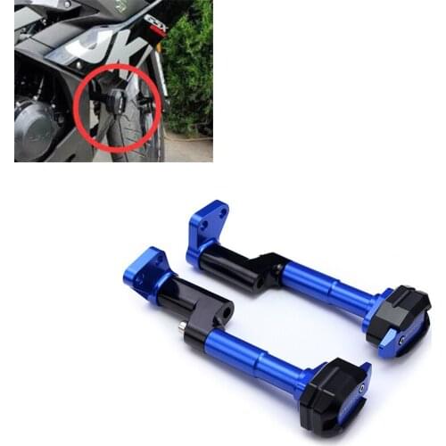 Motorbike Engine anti-fall bracket Motorcycle Front/Rear Suspension Anti-fall Bar for Suzuki-GSX250R DL250 GW250 GSX150F GSX250