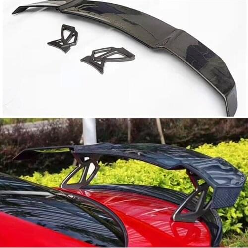Universal GT Style Rear Spoiler For All Sedan Cars Exterior Trim Body Kit Car Tuning Carbon Fiber Accessories