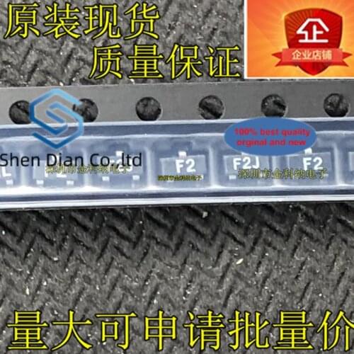 10pcs 100% orginal new in stock HSMP-3822-TR1G printed silk F2 F2U F2L SOT23 radio frequency diode triode