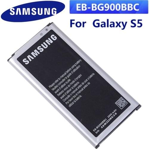For Samsung S5 Battery For Galaxy S 5 SM G900 G900S G900I G900F G900H 2800mAh EB-BG900BBE Battery EB BG900BBE