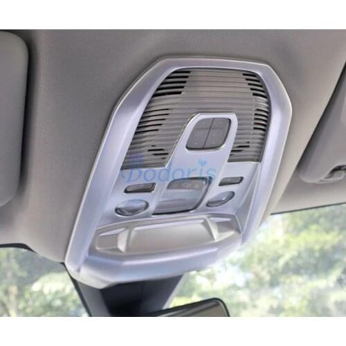 Accessories For Peugeot 5008 3008 GT 3008GT 2017 2018 Interior Reader Lamp Cover Light Overlay Trim Cover Chrome Car Styling