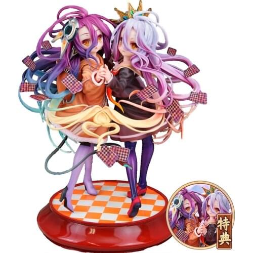 Pre-Sale No Game No Life: Zero Shiro Huby Anime Figure Pvc Model Cartoon Toy Desktop Ornaments Collectibles Model Toys