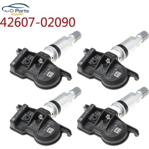 New 4pcs 42607-02090 42607-02070 Tire Pressure Sensor TPMS For Toyota LEVIN/HYBRID 2019 4260702090 PMV-E100 PMVE100