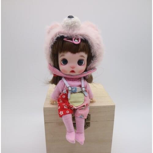 OB11 doll customization 1/8 BJD dolls OB doll DIY polymer clay doll mini doll