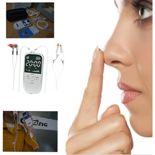 Health Care COZING-BQ05 Rhinitis Sinusitis Nose Therapy Massage Cure Hay Fever Low Frequency Pulse Laser Therapentic Masseu