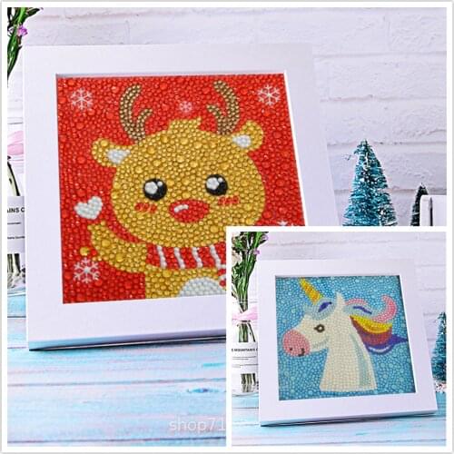 Volledige ronde diamant 5D DIY Diamond Painting Cartoon Animal Hoge kwaliteit Diamond geborduurd Diamond uitgebre Woondecoratie