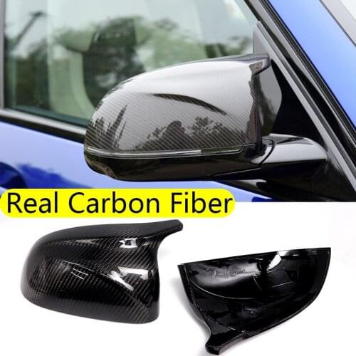 Upgrade M Style Rearview Cap High-quality Shells Real Carbon Fiber Mirror cover for BMW x3 x4 x5 x6 x7 G01 G02 G05 G06 g07 18-22