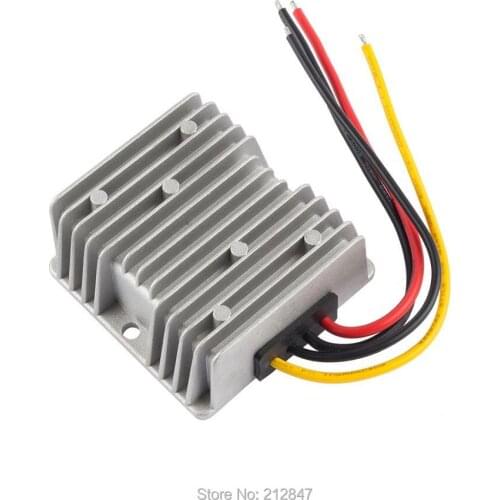 Power Converter Regulator DC 12V(10V~16V) Step-Up to DC 24V 10A 240W Waterproof Voltage Convert Transformer
