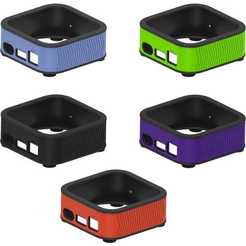 Skin-Friendly Silicone Soft Cover For Apple TV4 Smart TV Remote Control Set-top Box Anti-drop And Dust-proof Protective Case