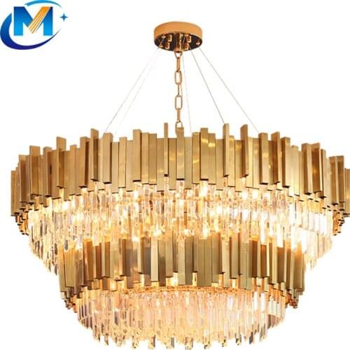 Luxury Post-Modern Chandeliers High Quality Hanging Pendant Contemporary Decorative Crystal