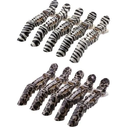 5pcs/Set Hair Dye Clips Salon Hair Coloring Sectioning Positioning Hairpins Hairdressing Supplies Barber Accessories