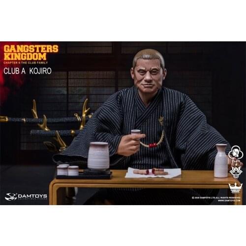 In Stock 1/6th DAMTOYS DAM GK021 Gangster Kingdom Doll War Battle Broken Finger 3PCS/SET Model A Version For 12inch Male Figures
