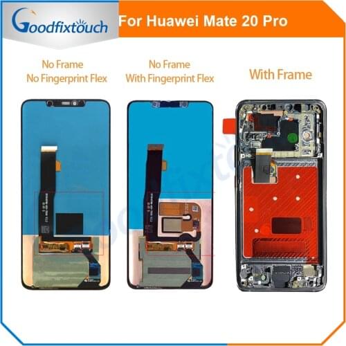 LCD Screen For Huawei Mate 20 Pro LCD Display Touch Screen Glass Panel Digitizer Assembly LYA-L09 LYA-L29 LYA-AL00 LYA-AL10