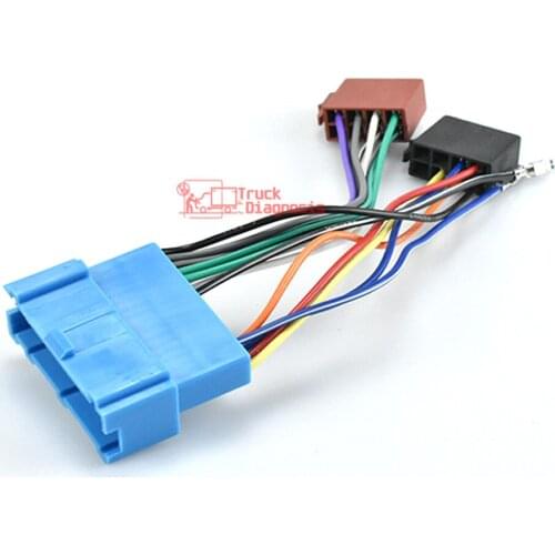 Car Stereo ISO Wiring Harness For Buick 1995-2004 Cadillac Oldsmobile Auto Radio Adapter Connector Power Cable Adaptor 12-040