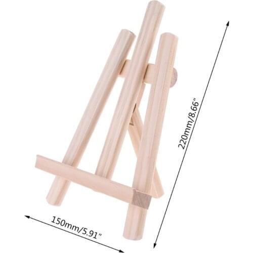 Wood Table Easel Tablets Stand Easel Painting Craft Wood Stand For Decoration 32CB