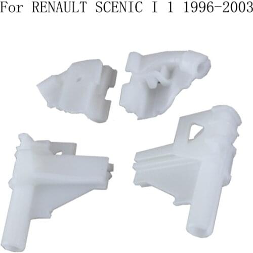 FOR RENAULT SCENIC I 1 1996-2003 Power Electric Car Window Regulator Window Lifter Repair Plastic Clips Set Front Left
