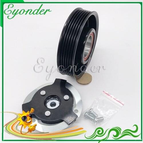 AC A/C Air Conditioning Compressor Magnetic Clutch Assembly for Volkswagen CC TOURAN 1T3 NOVO FUSCA 5C1 1.6 SHARAN 7N1 7N2 2.0