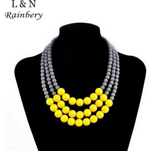 L & N Rainbery Gold Chokers