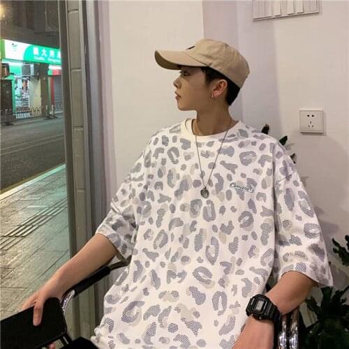 2021 Hot Sale New Graffiti Print Mens T-Shirt Plus Size Loose Summer Casual Hip-Hop Style Clothes Funny All-Match Streetwear