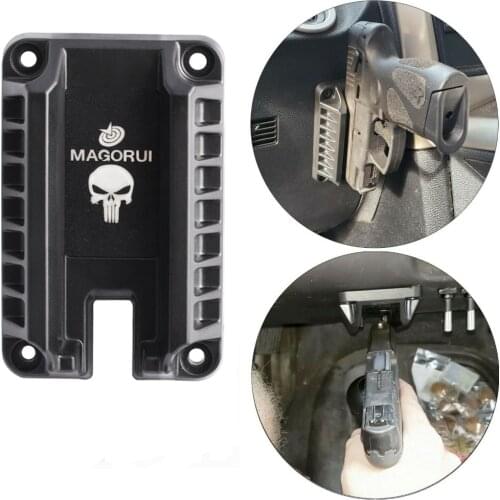 Gun Magnet Mount Magnetic Flat Top Handgun Mount Concealed Tactical Accessories For Glock Sig XD M&P Ruger VI11092