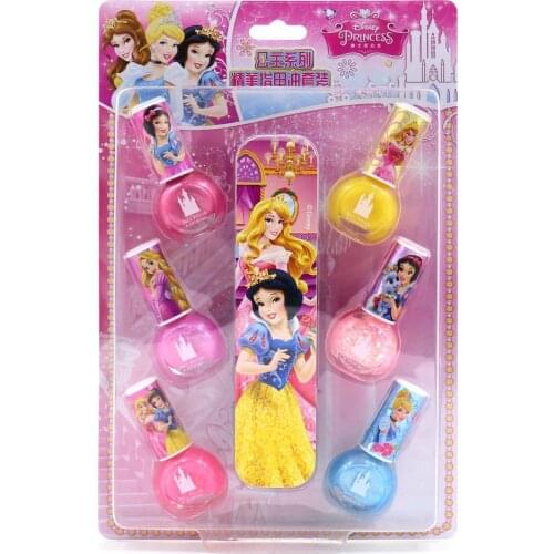 24 color Disney girls frozen 2 Nail Polish Set Cosmetics Play House Toy Nail Polish princess Fashion Toys