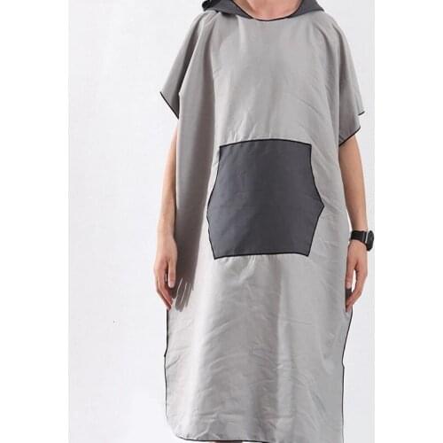 New Arrival Beach Men Hooded Robe Bath Towel Outdoor Sports Adult Hooded Towel Poncho Bathrobe Towels Women Bathrobe 110*80cm