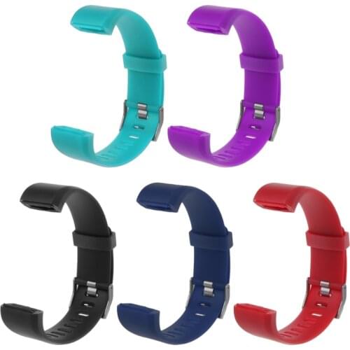 New ID115 Plus Wrist Band Strap Replacement Silicone Watchband Smart Watch Bracelet