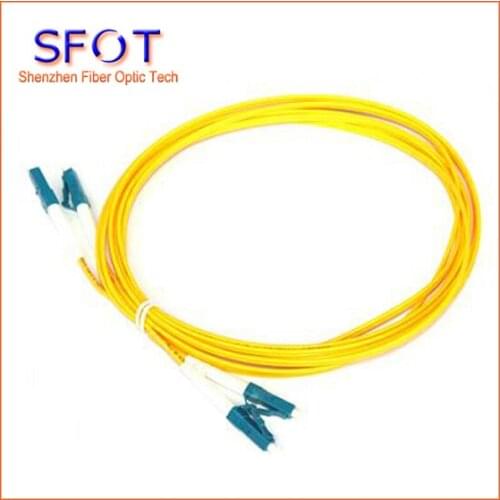 Patch cord cables LC/UPC-LC/UPC Singlemode 9/125 Patchcord duplex PVC 2mm 3M Free Shipping