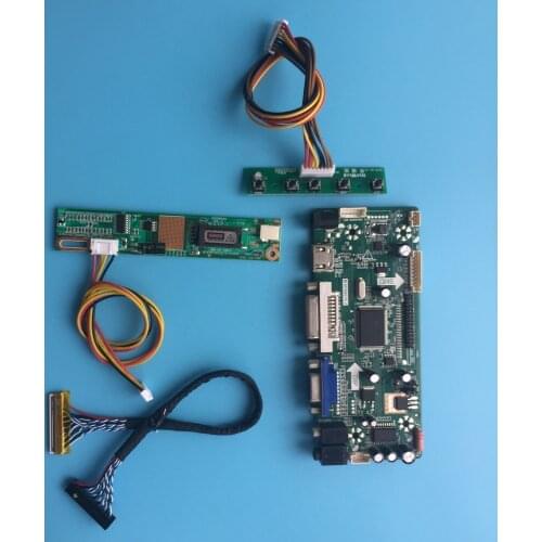 Controller board for LP141WX3(TL)(B1)(TL)(B2)(TL)(B3)(TL)(B4) 1280*800 14.1" 30pin DIY VGA LVDS LED HDMI LG display