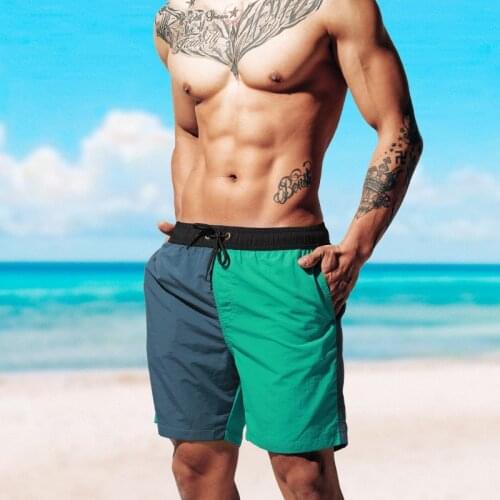 Newest Swimwear Men Swimming Trunks Boxer Short Quick Drying Mens Swim Briefs Beach Pant Trend Surf Board Mayo Wear Sunga Suit