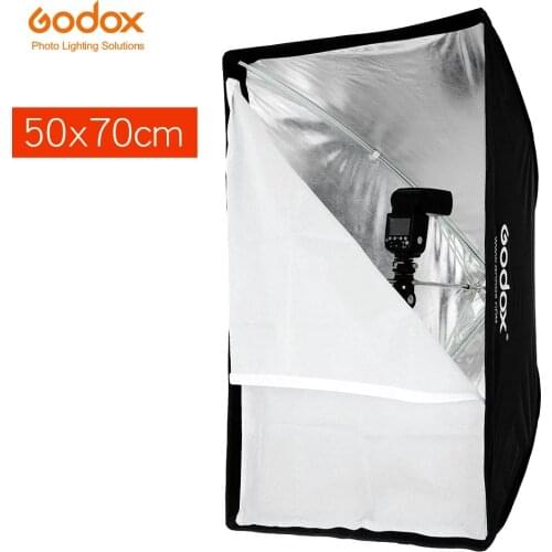 Umbrella Softbox Godox Portable Softbox 50*70cm 20" * 27" Umbrella Reflector High Quality Flash Cloth for Speedlight